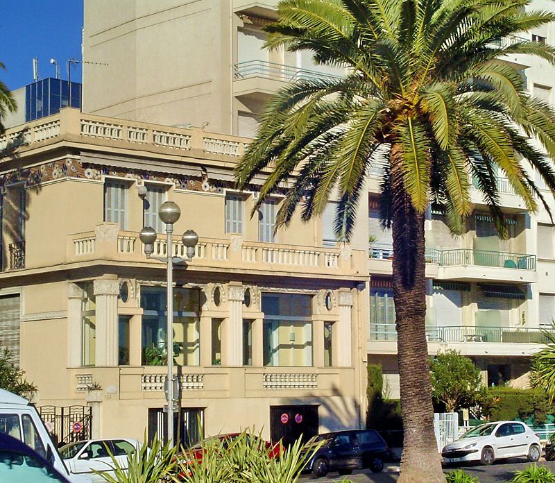 La villa blanche et son palmier - The white villa and its palm