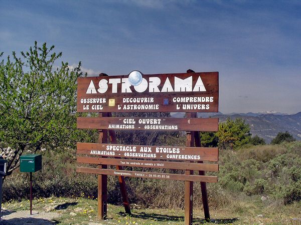Sur votre route, l Astrorama - On your road, the Astrorama