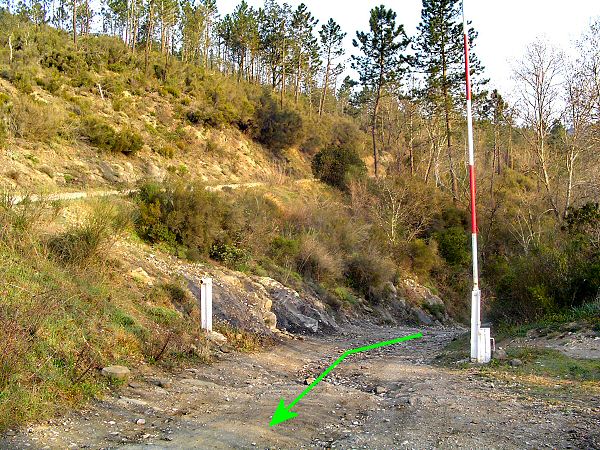La barrière de la route de Malpasset - The gate of the Route de Malpasset