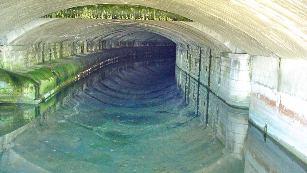 Canal souterrain Est du paillon - 