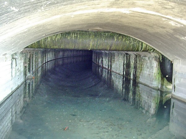 Canal souterrain Ouest du paillon - 