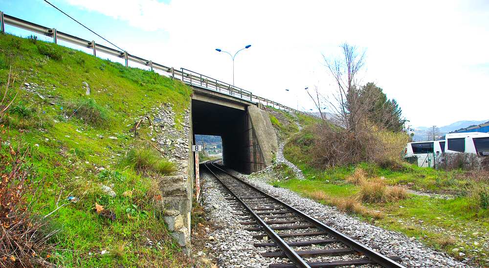 Passage de la voie sous la Route de Digne - 