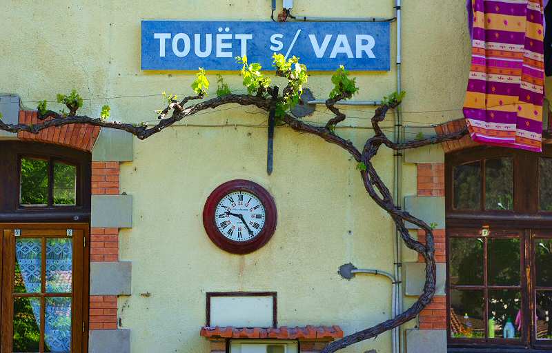 La gare de Touët sur Var ouverte en 1892 - 