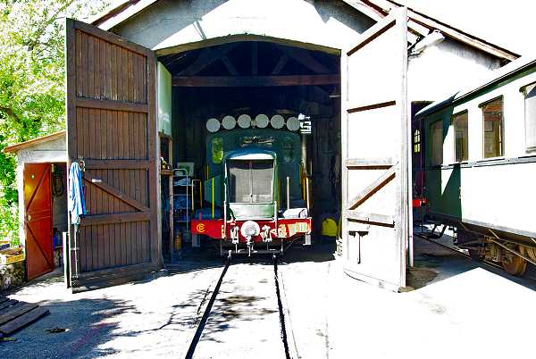 Le locotracteur C.F.D. 11 utilisé par le G.E.C.P. - 
